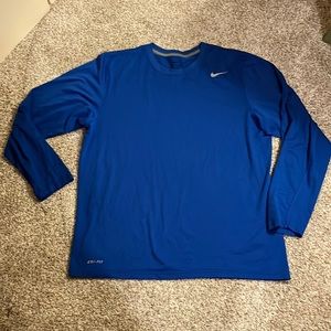 Nike DriFit long sleeve tee, size Large